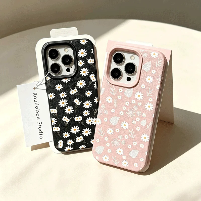 Xiaomi Redmi Note 13 - Delicate Daisy Flower Design Casing For