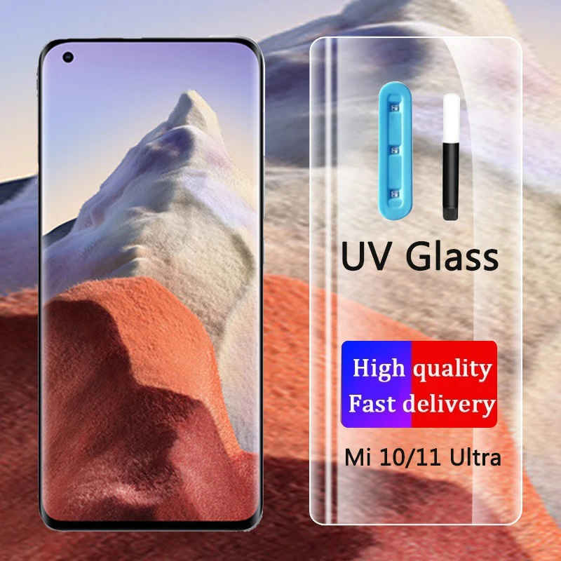 UV Liquid Glue Tempered Glass  - Oppo Reno 12 review and price