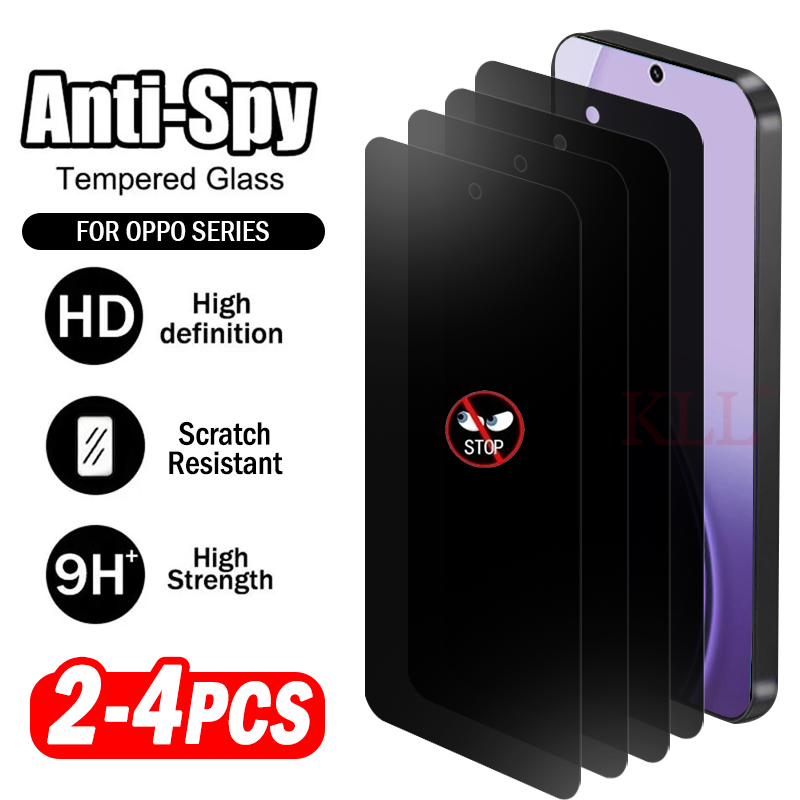 2-4pcs Privacy Protective Temp - Oppo Reno 12 review and price