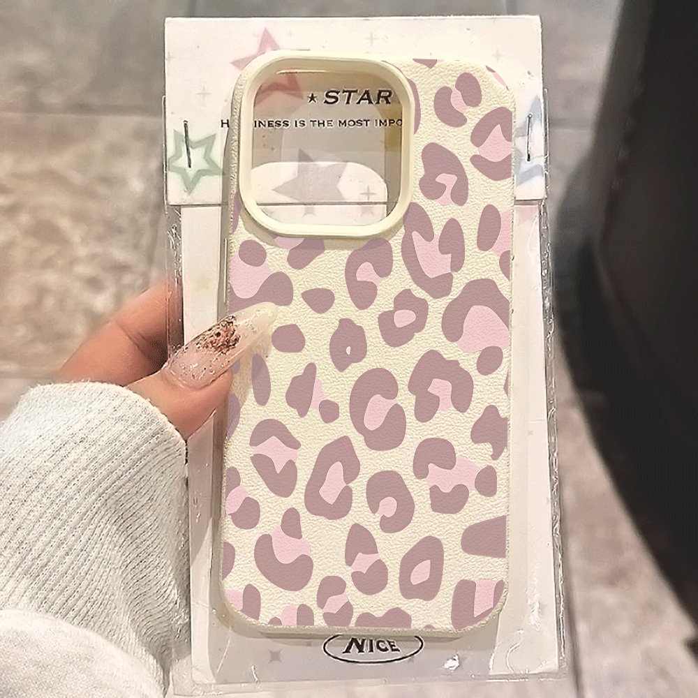 Pale Purple Leopard Print Phon - Apple Iphone 16 review and price