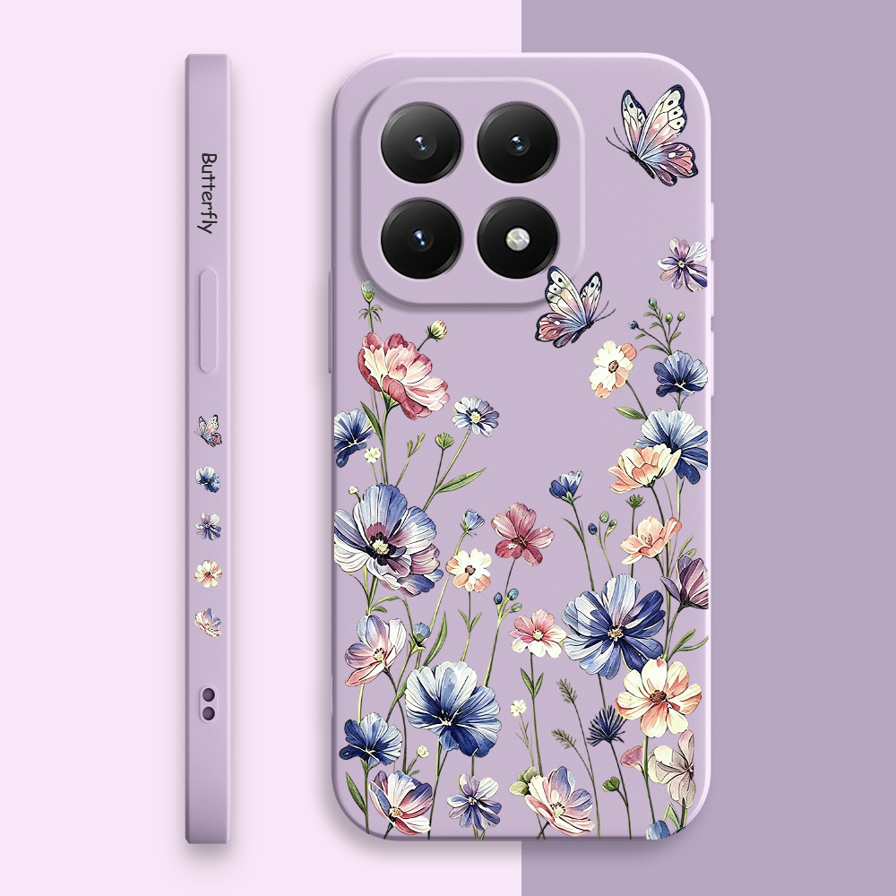 Butterfly Hush Phone Case For  - Xiaomi Poco X6 review and price