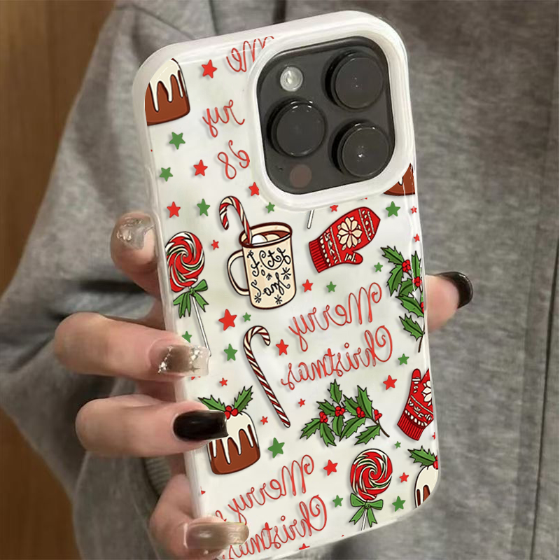 Cute Festive Christmas Pattern - Apple Iphone 16 review and price
