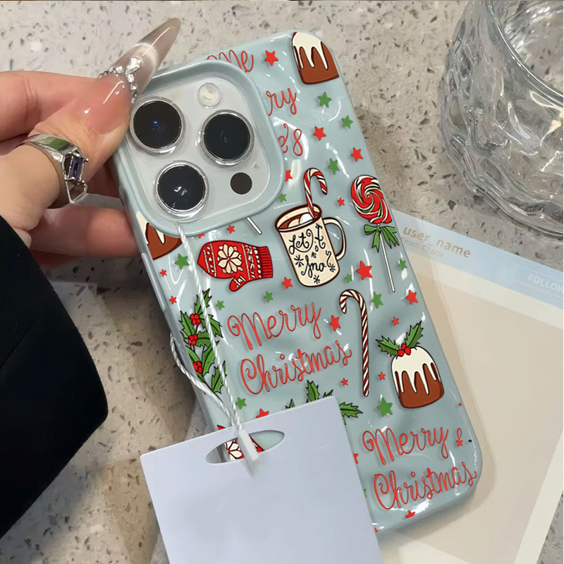 Cute Festive Christmas Pattern - Apple Iphone 16 review and price