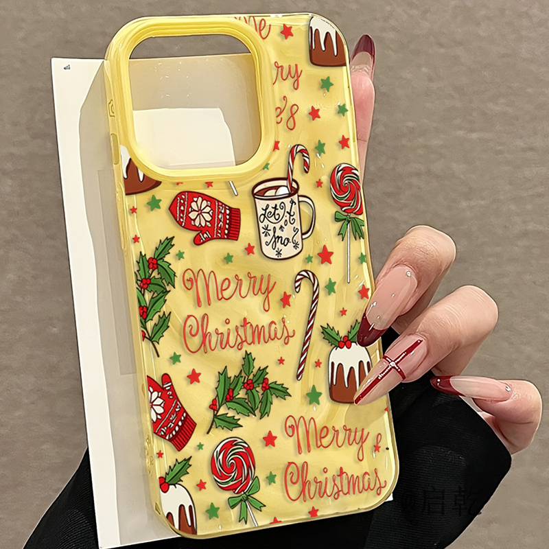 Cute Festive Christmas Pattern - Apple Iphone 16 review and price